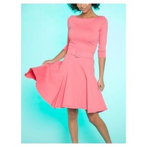 Pinupgirl Clothing Sabrina Dress Pink XL